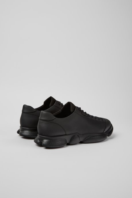 Exclusive Camper Karst Black Leather Shoes For Men