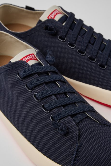 Camper Peu Rambla Blue Sneaker For Men New Arrivals