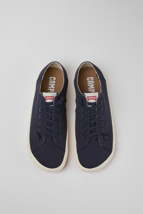 Camper Peu Rambla Blue Sneaker For Men New Arrivals