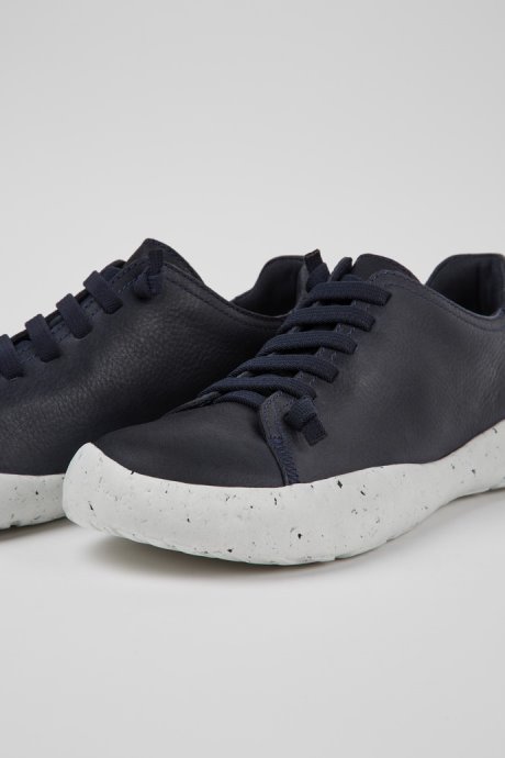 Exclusive Camper Peu Stadium Blue Leather Sneakers For Men