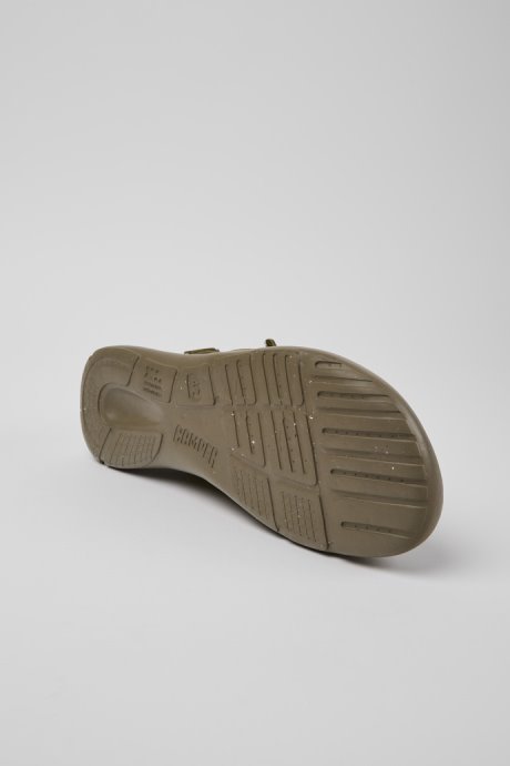 Peu Stadium Green Semi-Open Sneakers For Men Exclusive Camper