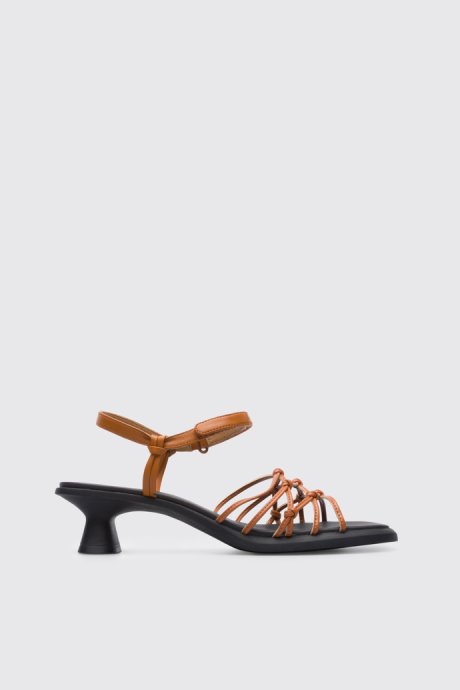 Dina Brown Sandal For Women Exclusive Camper