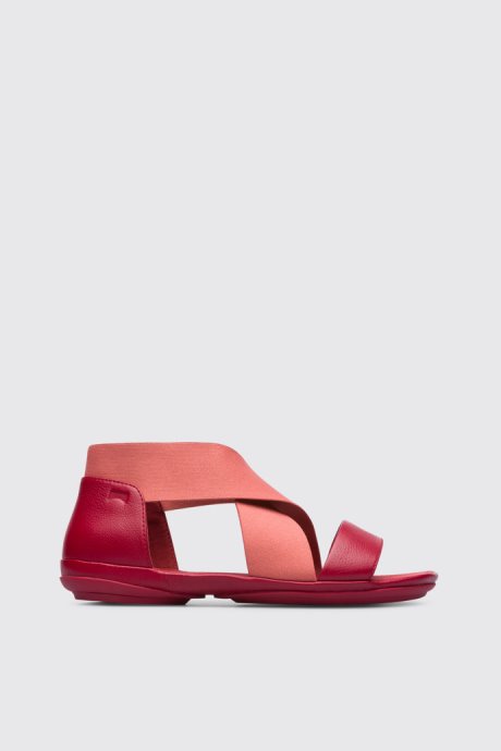 Camper Right Red Sandal For Women New Arrivals