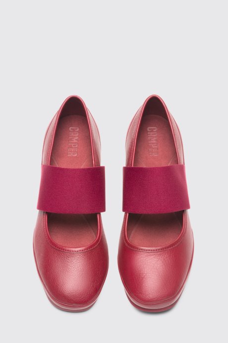 Camper Alright Red Heels For Women New Arrivals
