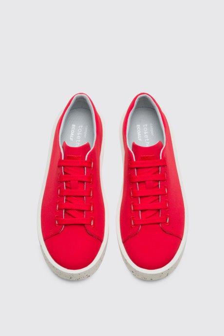 Camper Courb Women's Red Sneaker New Arrivals