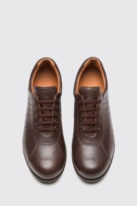 Pelotas Dark Brown Shoe For Men Exclusive Camper