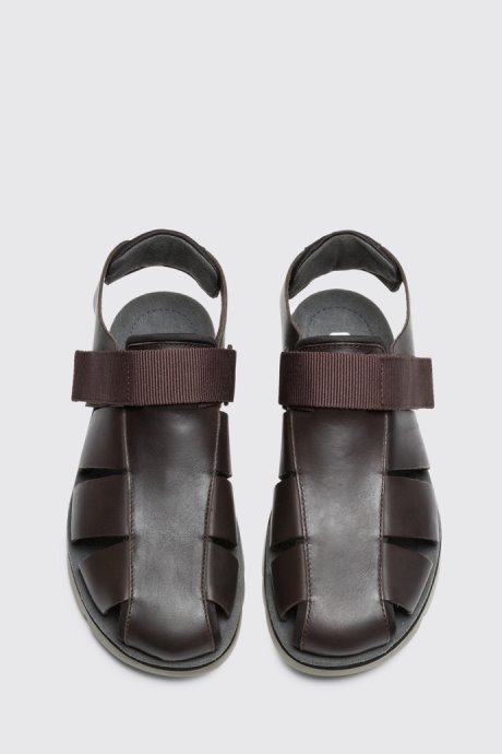 Camper Oruga Brown Sandals For Men New Arrivals