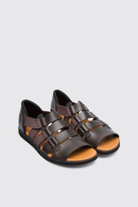 Spray Brown Sandals For Men Exclusive Camper