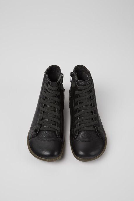 Camper Design Peu Black Ankle Boot For Women