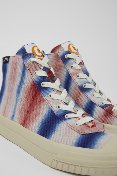 Camper X Efi Multicolored Organic Cotton Sneakers For Women
