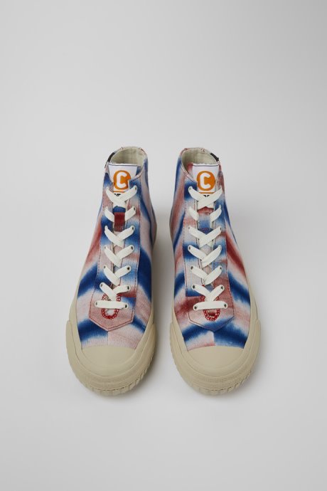 Camper X Efi Multicolored Organic Cotton Sneakers For Women