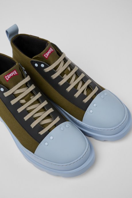 Brutus Green Blue And Black Shoes For Women Exclusive Camper