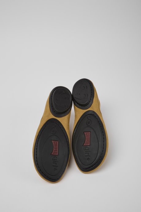 Exclusive Camper Right Brown Nubuck Desert Boots For Women