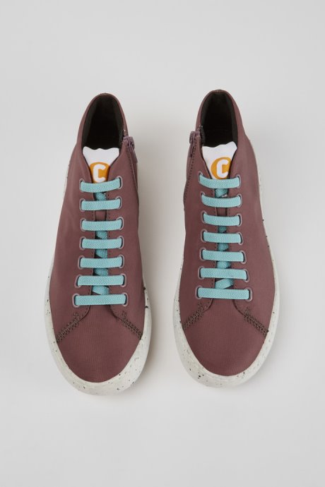 Peu Touring Purple Textile Ankle Boots Camper New Arrivals