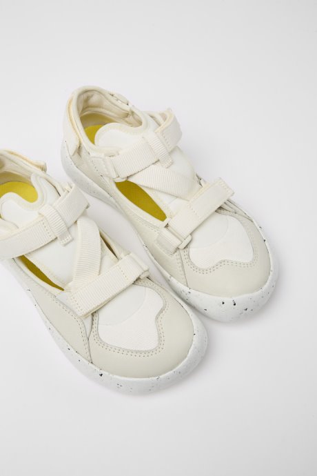 Camper Peu Stadium White Semi-Open Sneakers For Women New Arrivals