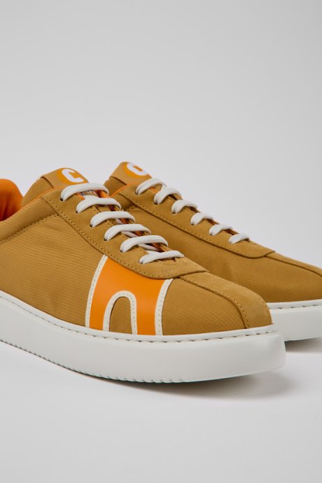 Runner K21 Beige And Orange Sneakers For Women Camper New Arrivals