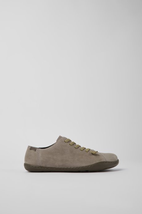 Camper Design Peu Grey Casual Shoes For Women