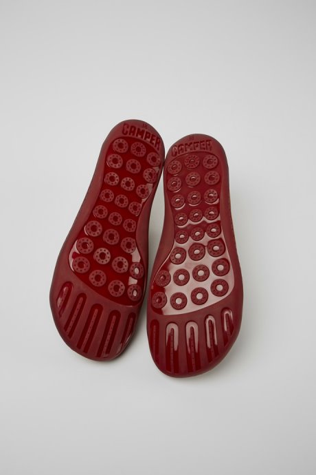 Camper Peu Brown Leather Shoes For Women New Arrivals