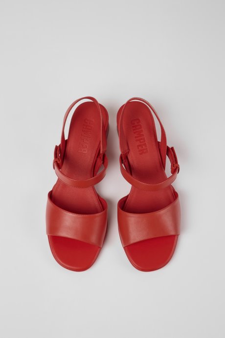 Katie Red Sandal For Women Exclusive Camper