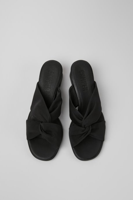 Katie Black Recycled Pet Sandals For Women Camper New Arrivals