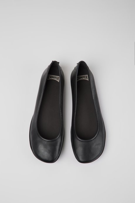 Camper Design Right Black Ballerinas For Women