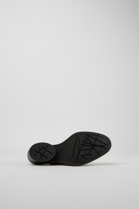 Camper Bonnie Black Leather Heels For Women New Arrivals