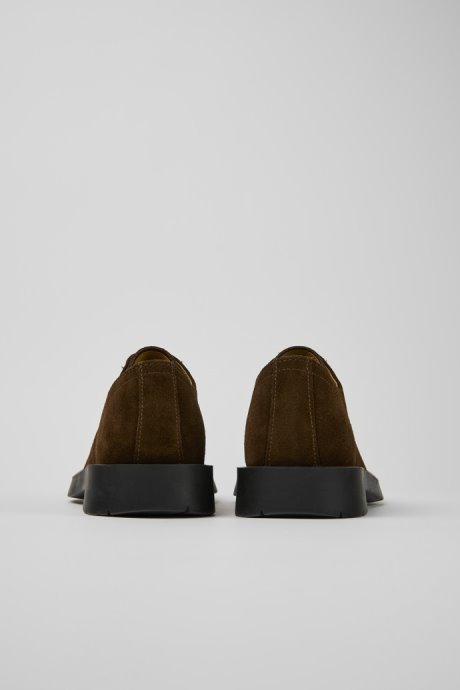 Camper Design Mil 1978 Brown Nubuck Shoes For Women