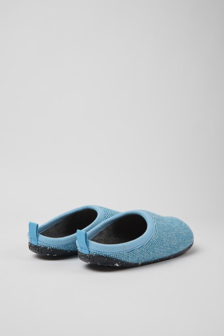 Camper Wabi Blue Wool And Viscose Slippers For Women New Arrivals
