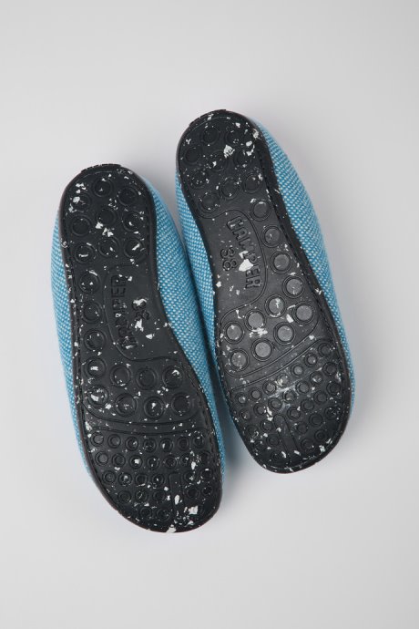 Camper Wabi Blue Wool And Viscose Slippers For Women New Arrivals