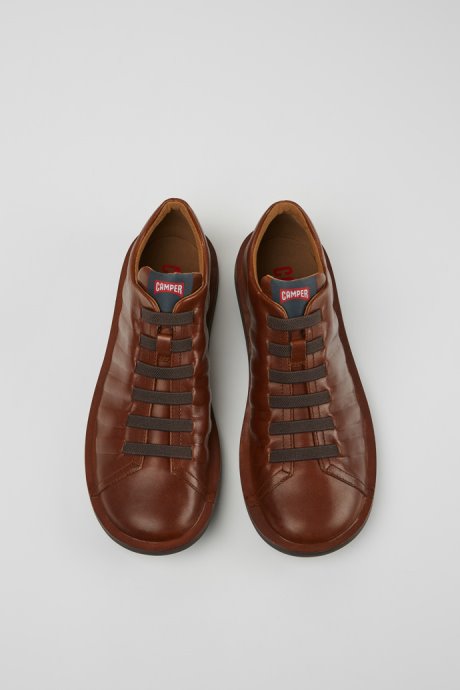 Camper Beetle Brown Lightweight Shoe For Men New Arrivals