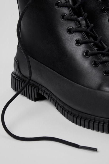 Camper Design Pix Smart Black Lace Up Boot For Men