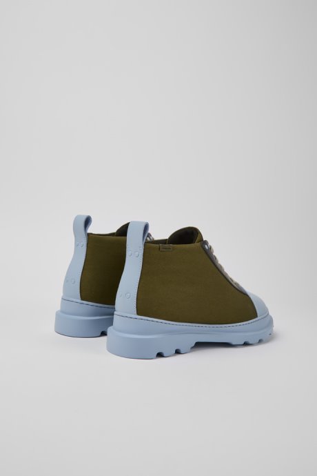 Camper Design Brutus Green Blue And Black Shoes For Men