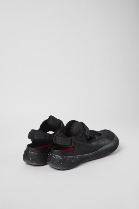 Camper Peu Stadium Black Semi-Open Sneakers For Men New Arrivals