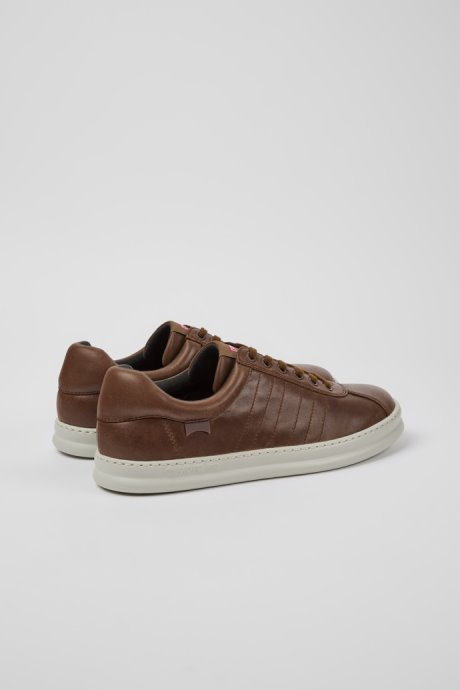 Design Runner Brown Sneakers For Men Camper