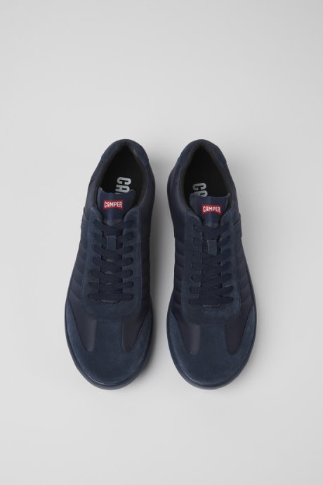 Camper Pelotas Xlite Blue Recycled Pet Sneakers For Men New Arrivals