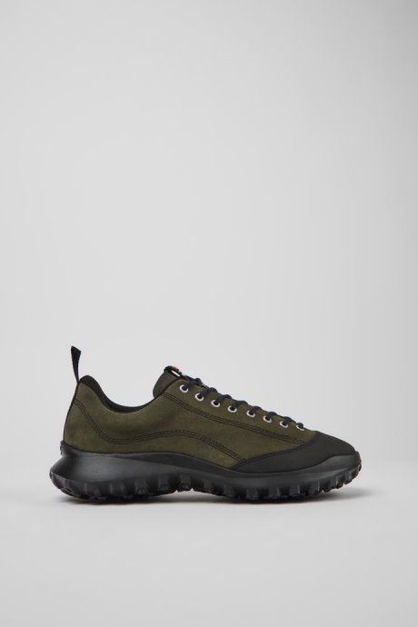 Camper Crclr Gore-Tex Green Nubuck And Textile Sneakers For Men New Arrivals