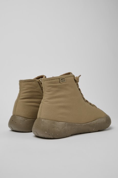 Peu Stadium Beige Ankle Boots For Men Camper New Arrivals