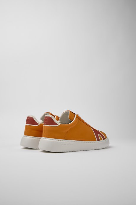 Camper Runner K21 Orange Red And White Sneakers For Men New Arrivals