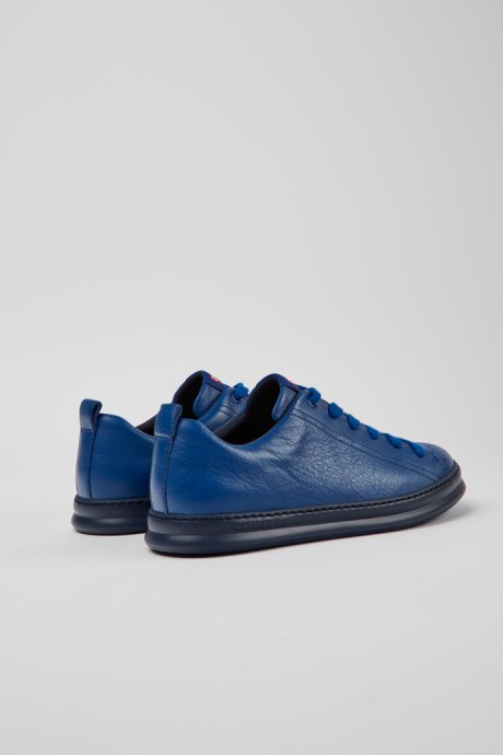 Exclusive Camper Runner Blue Leather Sneakers For Men