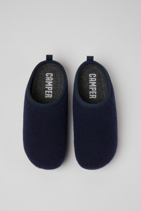 Design Wabi Blue Slippers For Men Camper