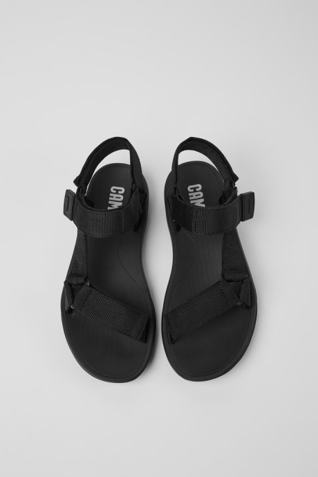 Exclusive Camper Match Men's Black Sandal